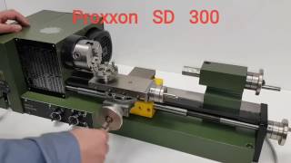 Proxxon sd 300 Drehbank Drehmaschine Lathe [upl. by Katzman]