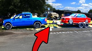 Ford Maverick towing Maxed out [upl. by Candice]