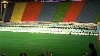 Arirang Mass Games at Rungrado May Day Stadium in Pyongyang North Korea 2008 [upl. by Enaej]