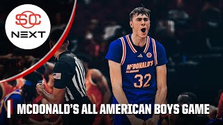 2024 McDonald’s All American Boys Game  Full Highlights  SC Next [upl. by Alanah]