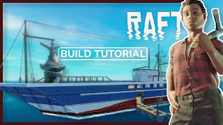 The PERFECT Survival Raft  MidGame Fishing Trawler Build Tutorial [upl. by Navannod108]