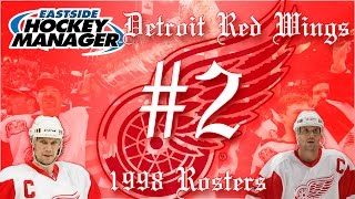 Starting Season 1  Red Wings Eastside Hockey Manager  Ep 2 [upl. by Franz]