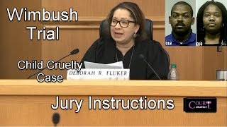 Wimbush Trial Jury Instructions [upl. by Cassady]