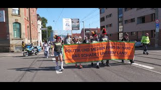 Stuttgart 21092024  Demo vor dem Südwestrundfunk SWR [upl. by Nalod]