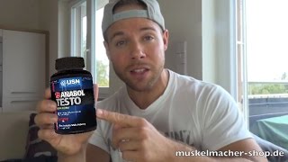 USN 19Testo Anabol Testobooster  Erfahrungsbericht und Analyse [upl. by Lehcear]