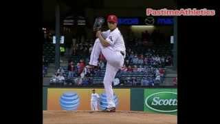 Yu Darvish Pitching Slow Motion CURVEBALL  Texas Rangers MLB Japan WBC [upl. by Nyltak]