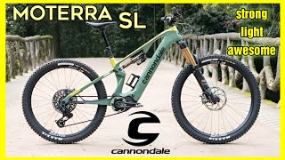 Cannondale moterra sl  revolutionary powerful and lightweight eMTB [upl. by Towers]