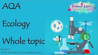 The whole of AQA ECOLOGY 91 GCSE Biology or combined science revision topic 7 for B1 [upl. by Jonna]