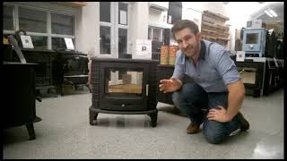 Kratki Koza K8 Double Sided Wood Burning Stove [upl. by Rohn]