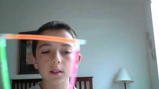 How To Make A Hat Out Of Glow Sticks [upl. by Rew]