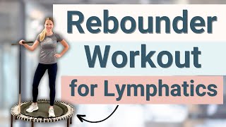 Full Body Rebounder Workout Easy for Lymphatics [upl. by Oderfla886]