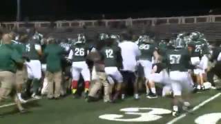 Coaches Fight In Massive Brawl During High School Football Game [upl. by Whitnell]