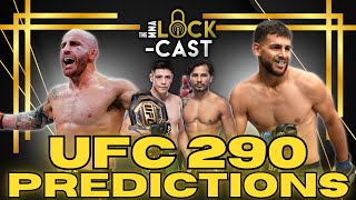 Volkanovski vs Rodriguez  Moreno vs Pantoja  UFC 290 Breakdown amp Predictions  MMA LockCast 213 [upl. by Jopa]