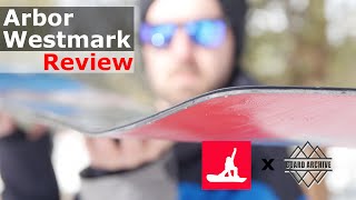 Arbor Westmark Snowboard Review [upl. by Rochette]