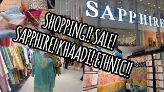 ZABARDAST SAPPHIRE INTERMIX COLLECTION  SHOPPING 🛍  ETHNIC SALE [upl. by Bello]