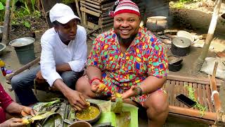 A Strange Food From Akwa Ibom “Ayan Ekpang” African Food [upl. by Latsryc449]