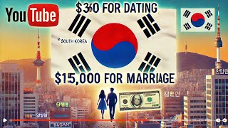 South Korea Offers 360 for Dating amp 15000 for Marriage to Increase Birth Rate southkorea news [upl. by Kathryn]