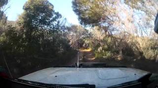 Keyholes 4WD Track Fishermans Rd on Stradbroke Island Straddie  Oct 2015 [upl. by Ydasahc853]