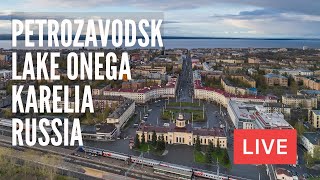 Exploring PETROZAVODSK and Lake Onega in Karelia Russia LIVE [upl. by Lippold829]