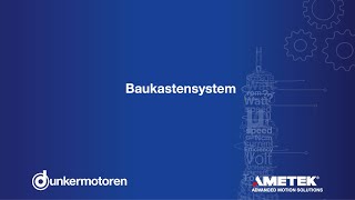 Dunkermotoren  DE Baukastensystem [upl. by Anaujnas]