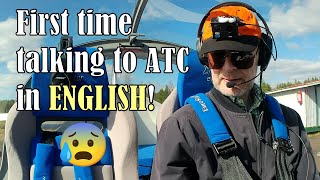 First time talking to ATC in ENGLISH Part 1 UPL Eurostar SLW 600 May 5th 2024 [upl. by Derreg]