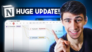 Notion Sub Tasks HUGE Updates [upl. by Ahseinet]