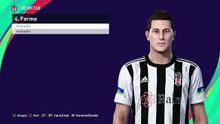 Beşiktaşın yeni sezon formaları 20222023  PES 2021 [upl. by Toscano]