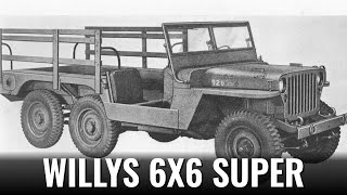 Ultimate Mobility The Willys 6x6 Super Jeep [upl. by Eugaet]