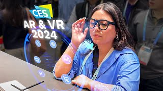 CES 2024 Everything AR amp VR [upl. by Atirak]