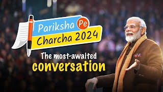 PM Modi addresses Pariksha pe Charcha 2024 at Bharat Mandapam [upl. by Odelia]