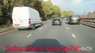 driving from hanger lane london to Luton hospital in the UK [upl. by Imas741]