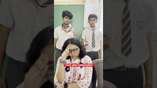 That One Punishment shorts shortvideos school schoollife schoolfriends funny comedy explore [upl. by Elmo]