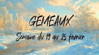 ♊ GÉMEAUX ♊  PLEINE LUNE en Vierge et tirage du 19 au 25 février [upl. by Oknuj40]