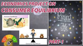 PART 1 I ECONOMICS PROJECT ON CONSUMER EQUILIBRIUM I MAYANK KUKREJA I CLASS 101112 [upl. by Falo]