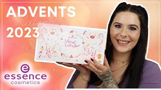 Lohnt er sich  🧡 Essence ADVENTSKALENDER 2023  UNBOXING 24 Türchen [upl. by Odraner105]