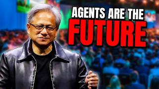 NVIDIA CEO on Agents Being the Future of AI [upl. by Monia]