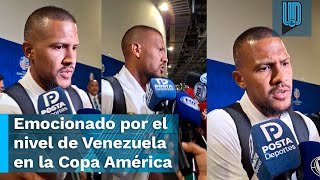 Salomón Rondón emocionado por el nivel de Venezuela en la Copa América 2024 🇻🇪⚽ [upl. by Savadove]