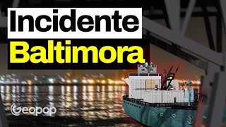 Crollo Ponte di Baltimora la ricostruzione inedita 3D e le cause dellincidente con la nave cargo [upl. by Michella227]