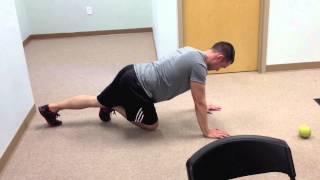 Posterior Hip Self Mobilization [upl. by Zea18]