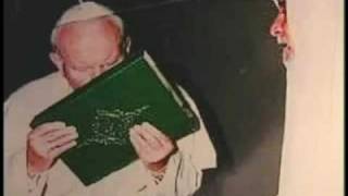 John Paul II Kissing the Koran [upl. by Eitsym]