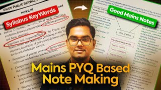 Quality of your Notes decides the Quality of your Answers amp your Rank  Learn PYQbased Note Making [upl. by Suzanne]