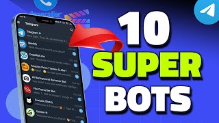 🔴 10 Best AI Telegram Bots Must Give A Try Once 2023 [upl. by Ahseniuq]