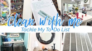 NEW CLEAN WITH ME MOTIVATION TACKLE MY TO DO LIST cleanwithme [upl. by Amend]