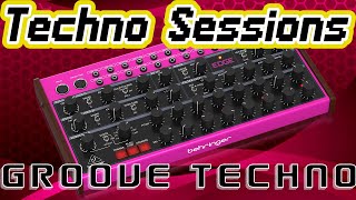 Behringer EDGE Techno Session 03  Groove Techno JAM [upl. by Bennion705]