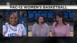 UCLA’s Londynn Jones joins Pac12 Networks after 17point outing vs Oregon [upl. by Thierry269]