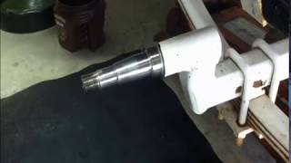 Boat Trailer Axle Spindle Repair Sleeve [upl. by Nanyt681]