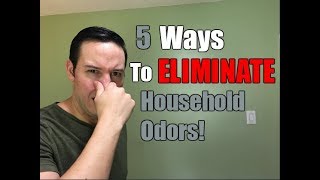 5 Ways To ELIMINATE Household Odors  Simple Odor Removal Tips [upl. by Annay]