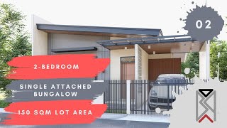 2 BEDROOM SINGLE ATTACHED BUNGALOW [upl. by Gwenette]