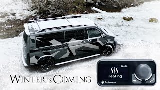 Winter upgrades  Autoterm Comfort controller  VW Camper  Planar Diesel Heater [upl. by Arrakat]