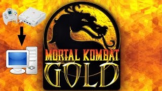 How to run Mortal Kombat Gold on PC using NullDC [upl. by Eynaffit43]